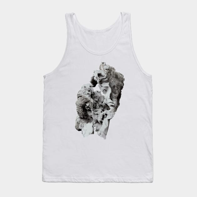 FACE IN CLOUDS Tank Top by gigigvaliaart